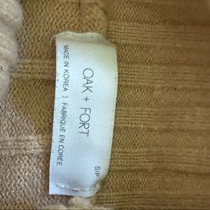 Oak + Fort ribbed sweater